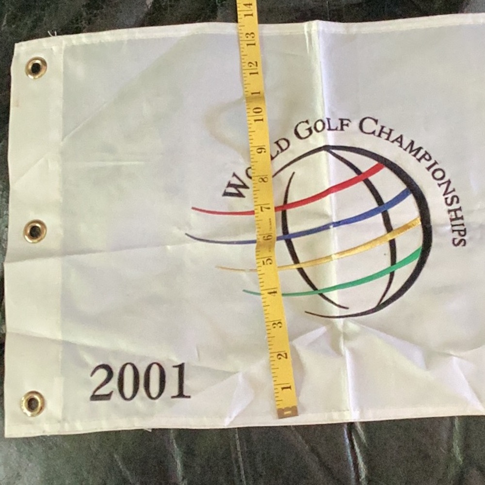 ⛳️  🌎 WORLD GOLF CHAMPIONSHIP Banner Bellerive 2011  RARE 9-11 Event 🫣
